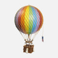 Multicolored hot air balloon to hang