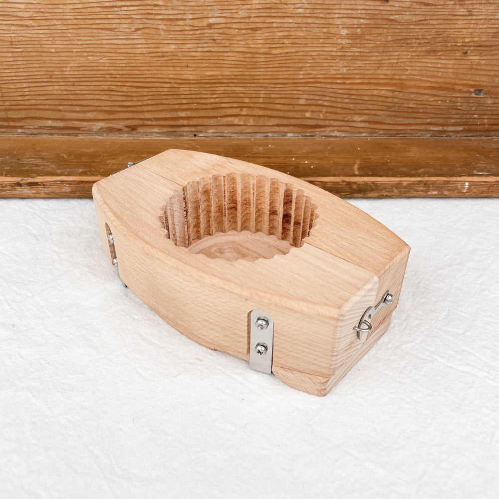 Round butter mould 125g