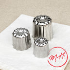Stainless steel cannelé mould