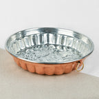 Copper cake mould, fruit design