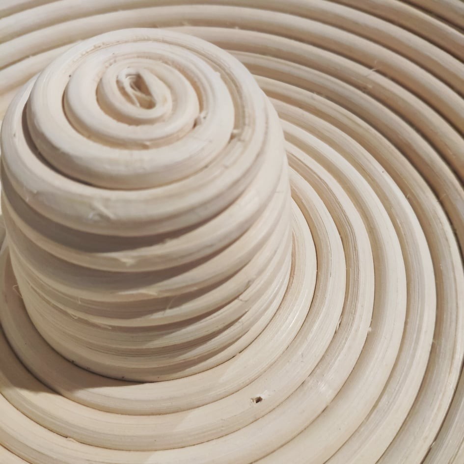 Round banneton bread mold