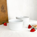 Moule à soufflé en porcelaine