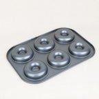 De Buyer 6-cavity mini savarin baking tray 8cm French bakeware