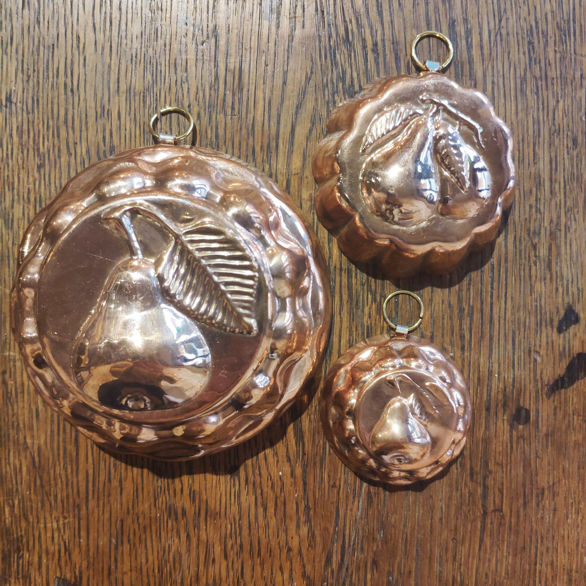 Copper fruit mold