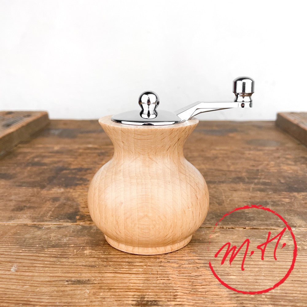 Wooden spice mill