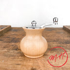Wooden spice mill