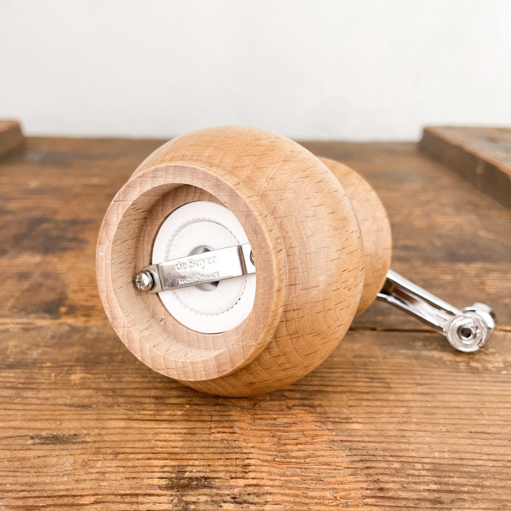 Wooden spice mill