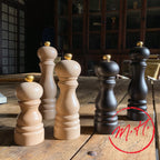 Wooden pepper mill