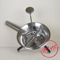 Moulin passe-légumes inox trois grilles Tellier Gobel et Cie, pour purées et coulis maison, disponible en 20 ou 24 cm