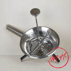 Moulin passe-légumes inox trois grilles Tellier Gobel et Cie, pour purées et coulis maison, disponible en 20 ou 24 cm