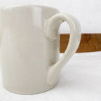 Natural stoneware mug