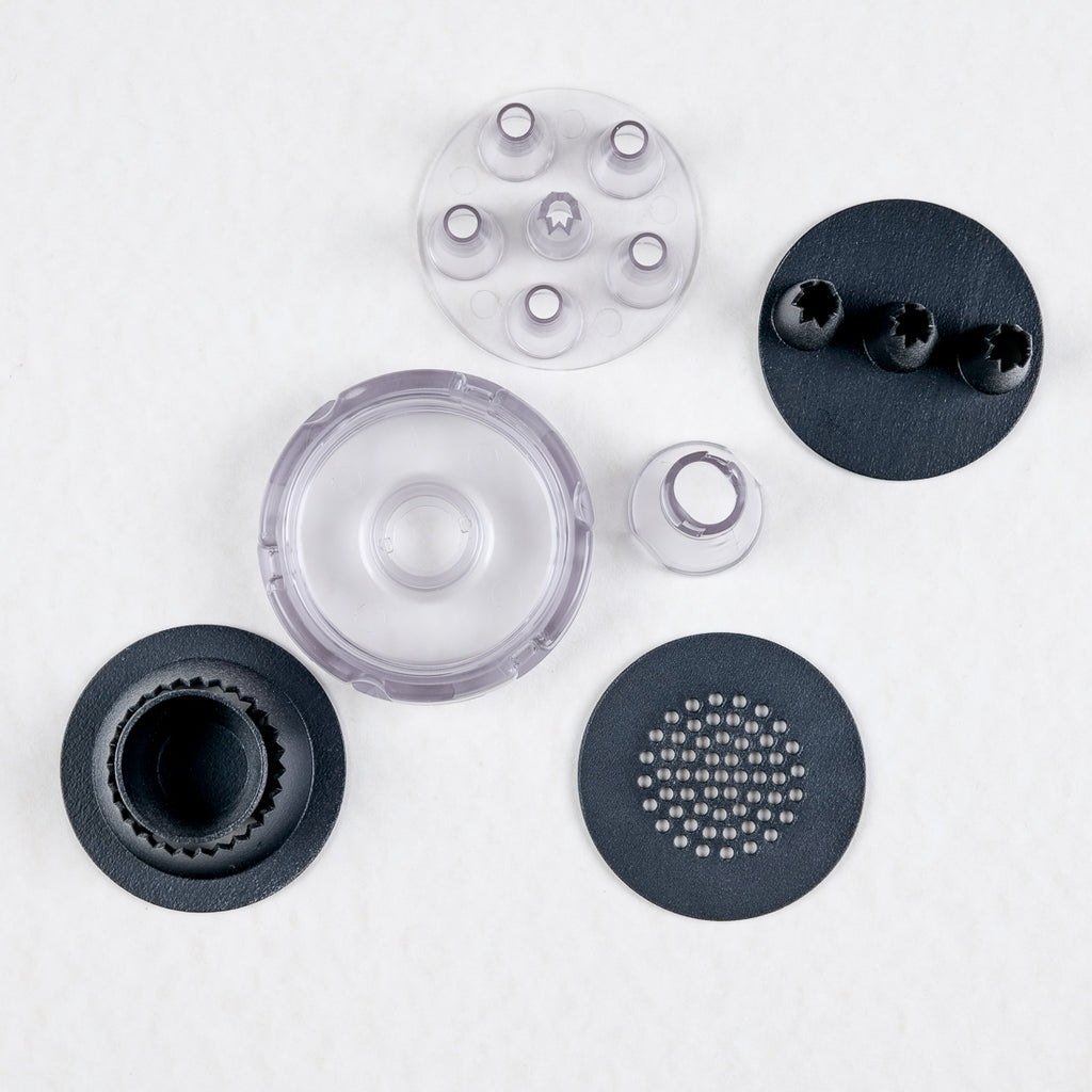 Multidouille Chef Inov kit 3 plateaux avec embouts interchangeables pour décorer gâteaux et cupcakes d'une seule pression