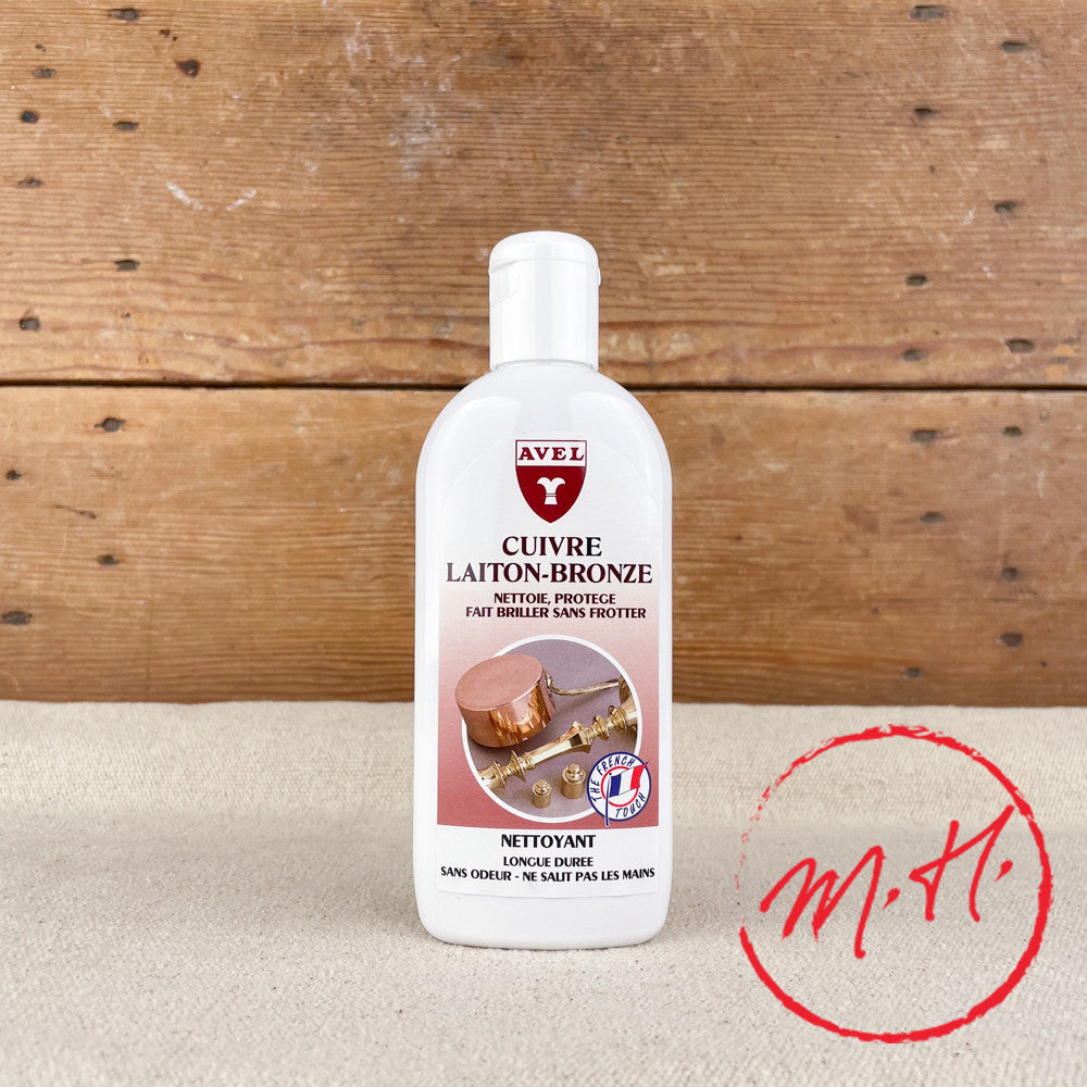 Nettoie et protège Cuivre Laiton Bronze 250 mL Avel