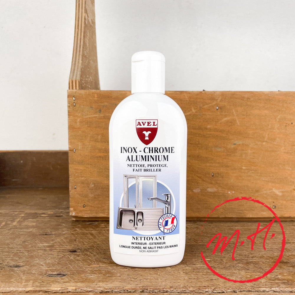 Nettoie et protège Inox Chrome Alu 250 mL Avel