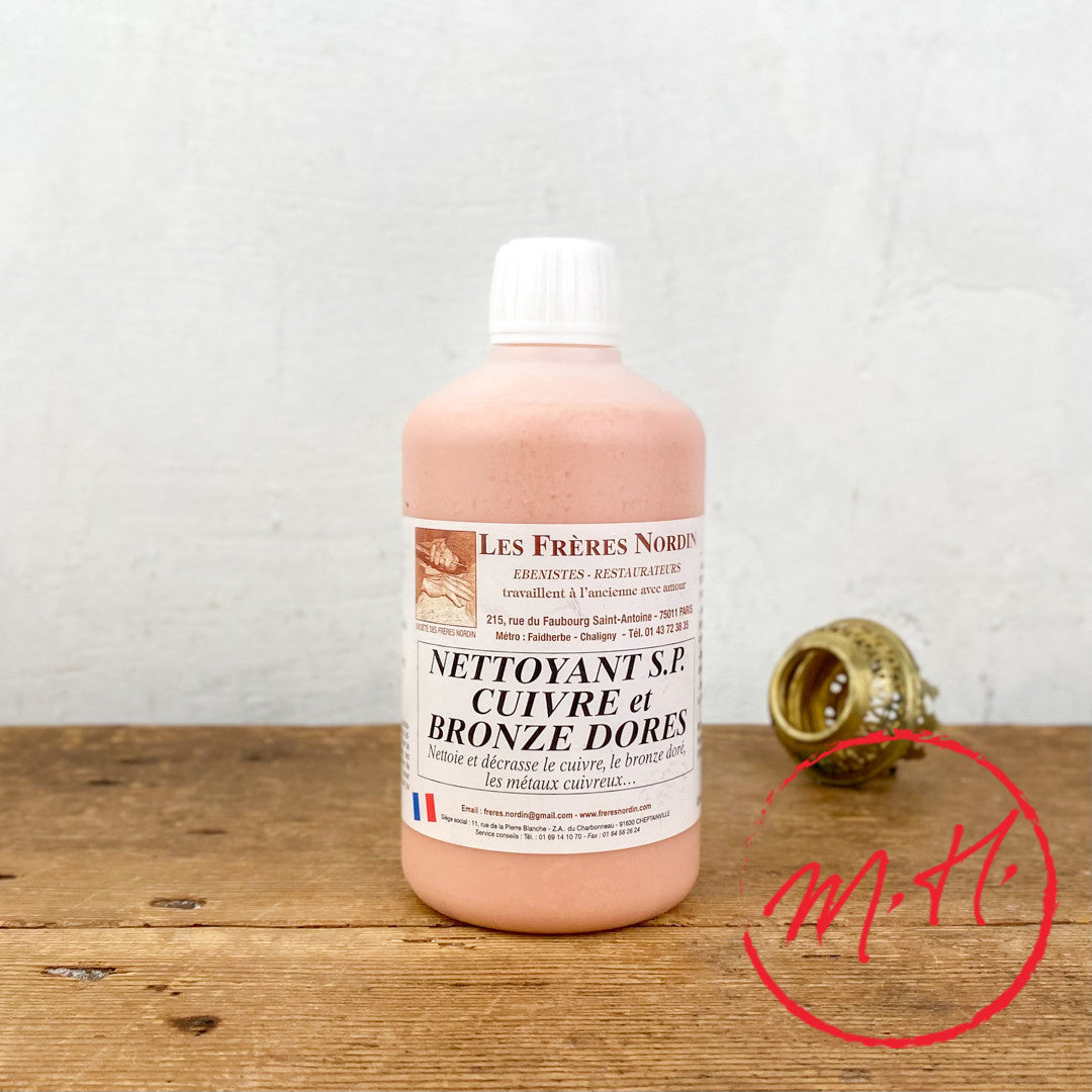 Nettoyant S.P. cuivre et bronze dorés