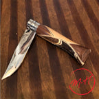 Opinel inlaid wooden sheath