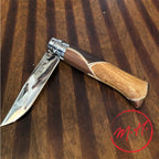 Opinel inlaid wooden sheath