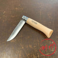 Opinel stainless steel natural beech