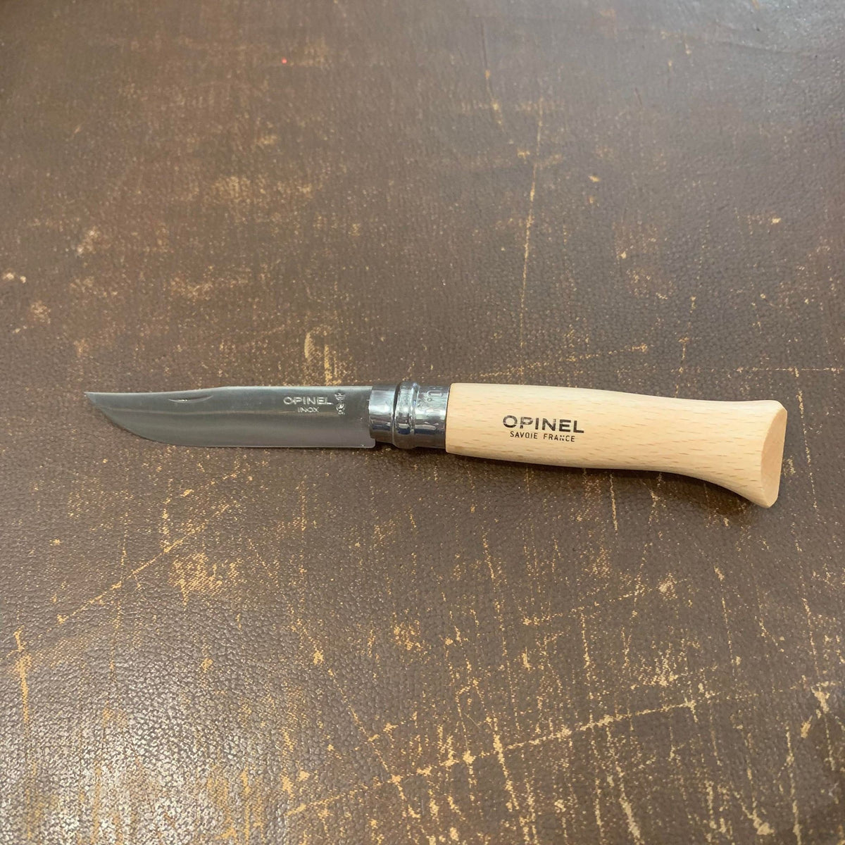 Opinel inox hêtre naturel