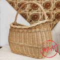 Panier vendéen en osier naturel