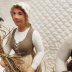 Paysanne Marseillaise 18cm blanc