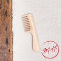 Peigne afro en bois