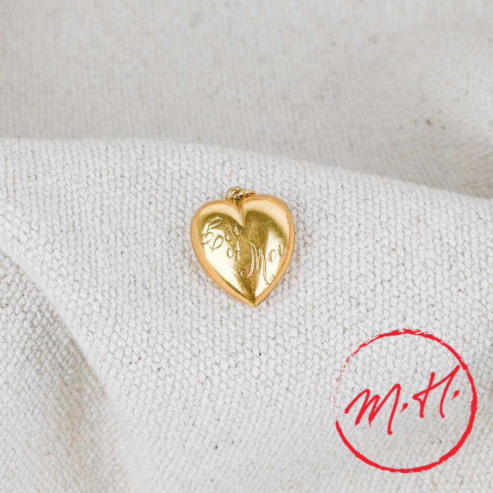 Pendentif cœur "Toi et moi"