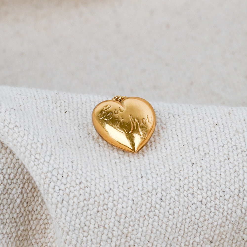 Pendentif cœur "Toi et moi"