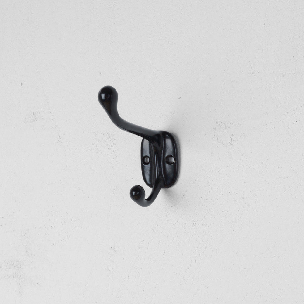 Petit porte-manteau marin en laiton