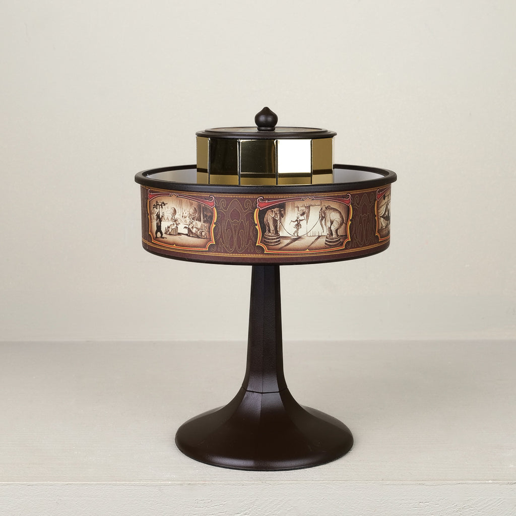 Small praxinoscope, 19.5 cm Spanish-made optical toy based on Émile Reynaud's 1877 patent