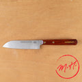 Small Santoku knife, cherry wood