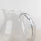Pichet en pâte de verre soufflé 1,6L