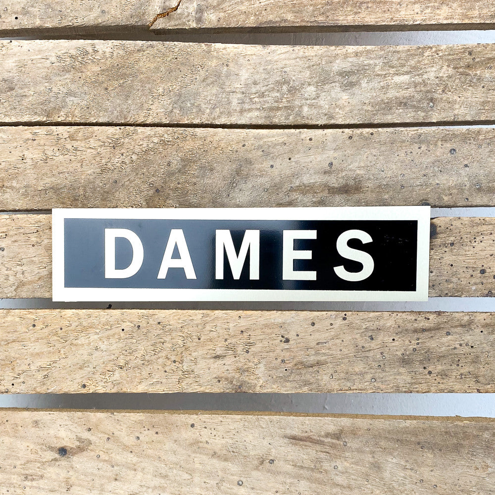 Pictogramme toilettes Dames / Messieurs