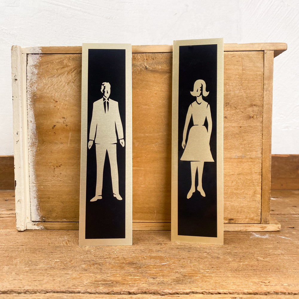 Pictogramme toilettes femme / homme