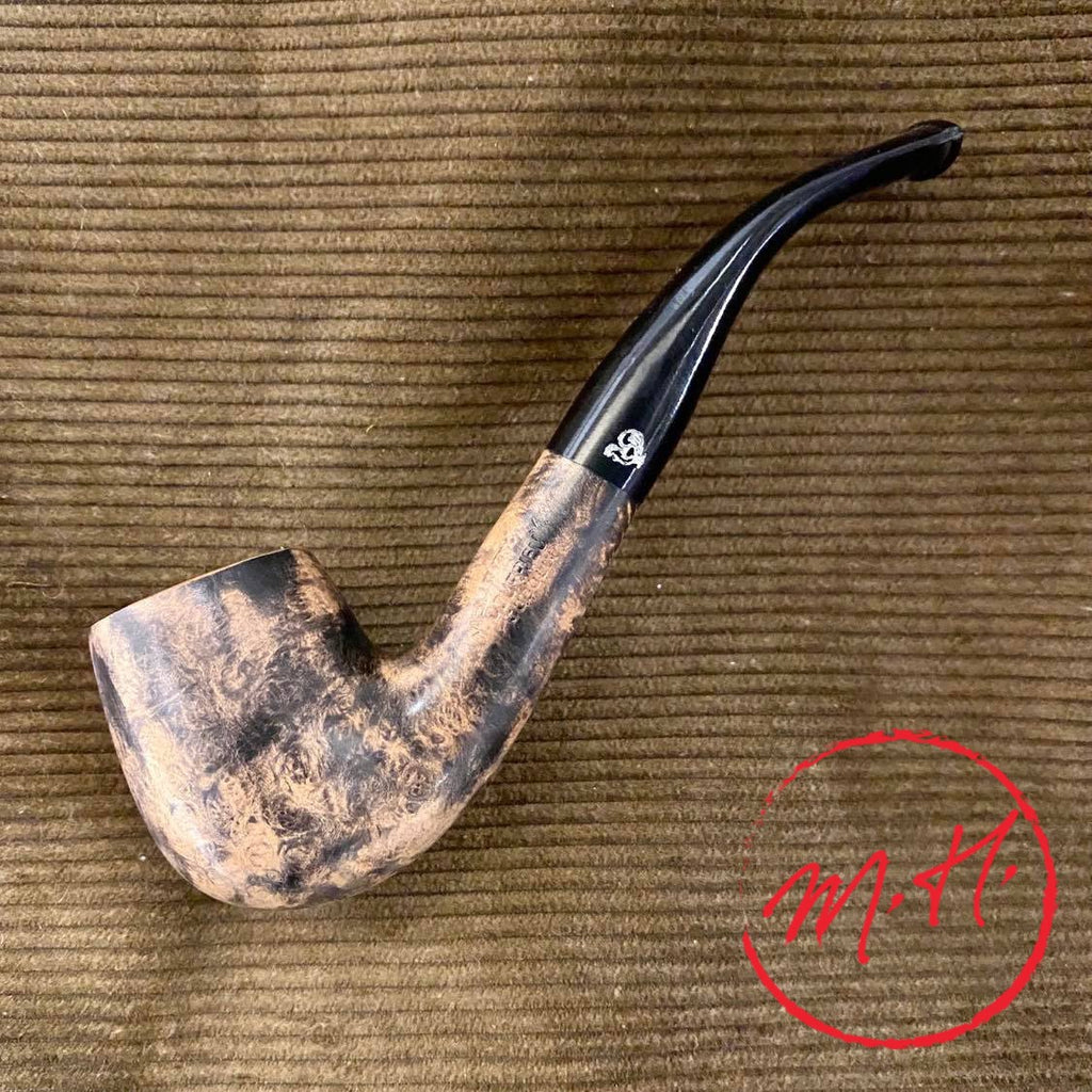 Pipe extra supérieure beige cirée marron