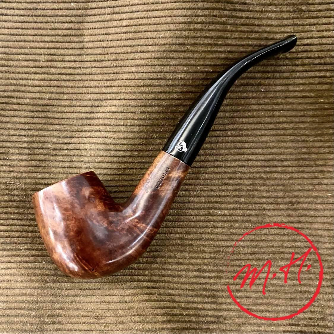 Pipe extra supérieure cirée marron