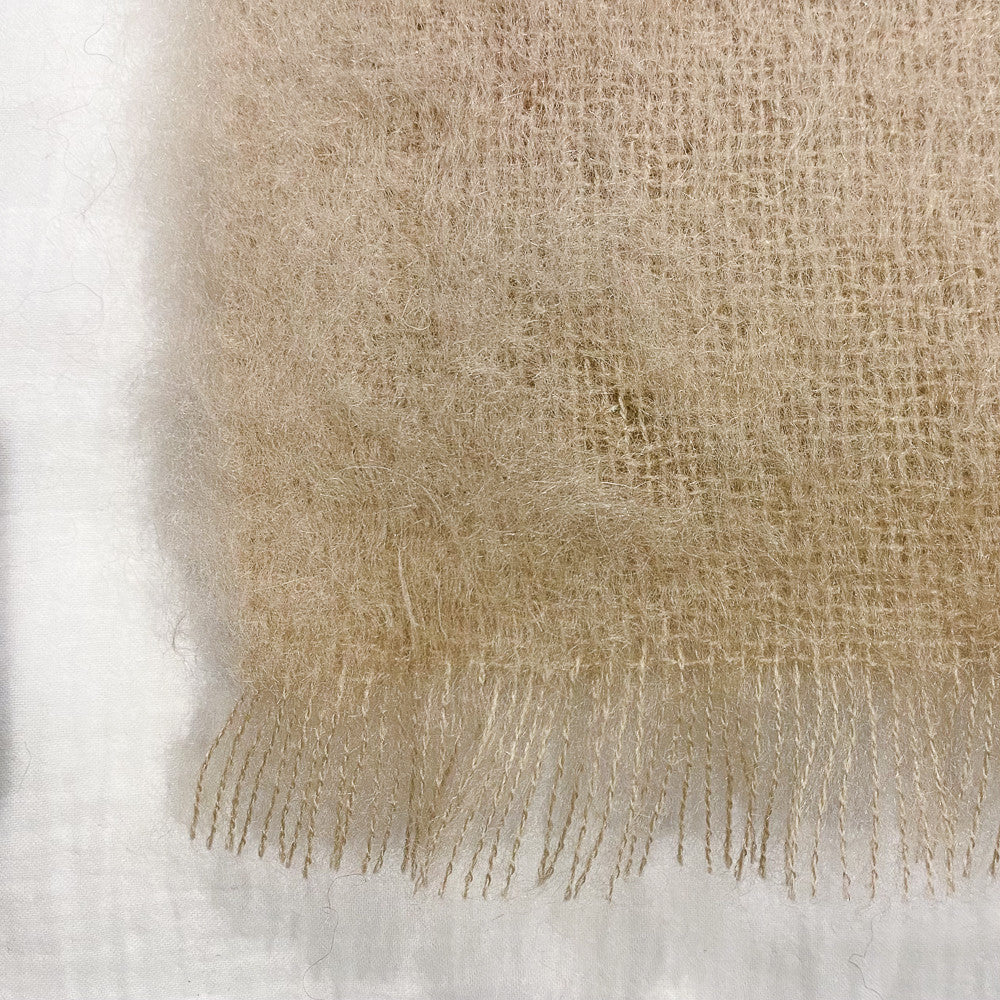 Plaid en mohair 130x200