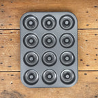 Non-stick 12 mini savarin tray