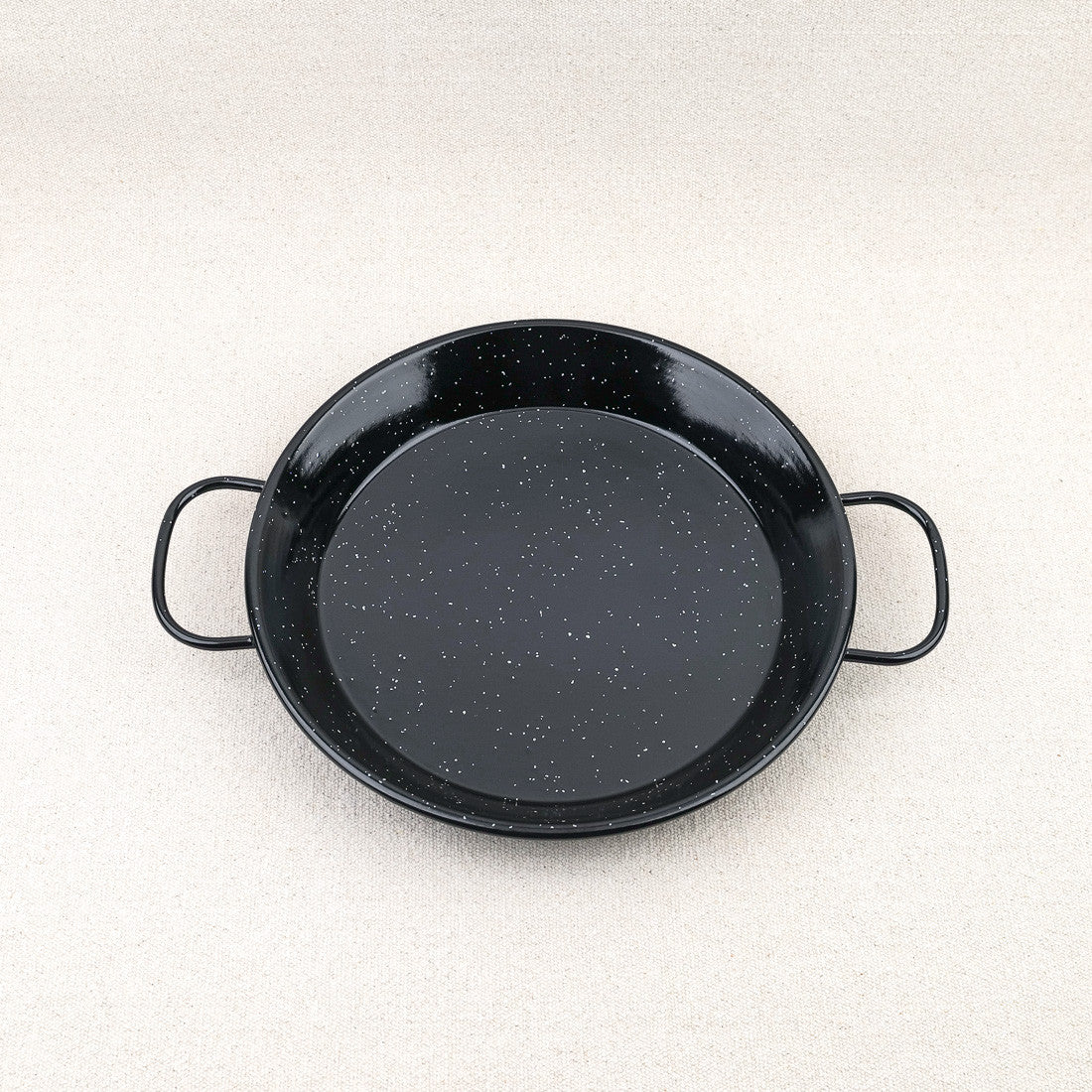 Plat à paella émaillé bas 28 cm