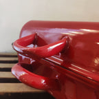 Plat à rôtir émail rouge