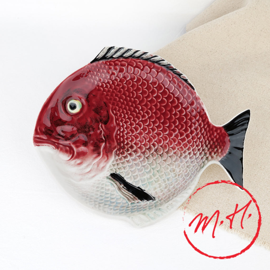 Plat poisson rond