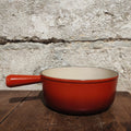Caquelon savoyard rouge à fondue