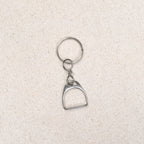 Porte-clé étrier nickel