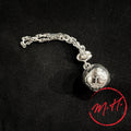Porte-clés en argent Ballon de football