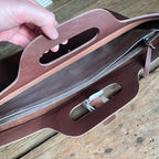 Porte-documents ou ordinateur en cuir