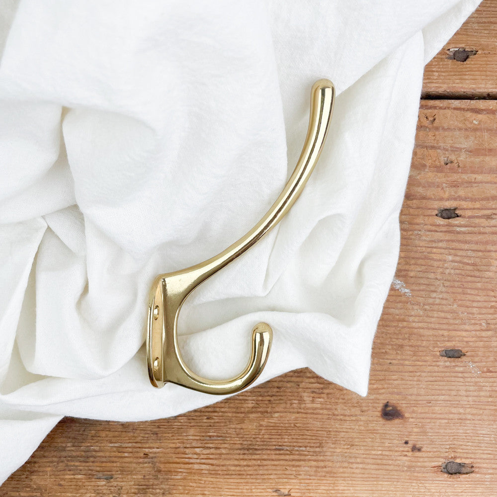 Porte-manteau en laiton