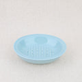 Porte-savon céramique bleu