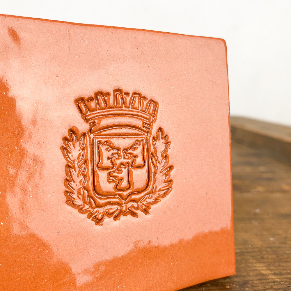 Soap dish enamelled tomette Maison Empereur
