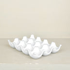 Porte-œufs en porcelaine