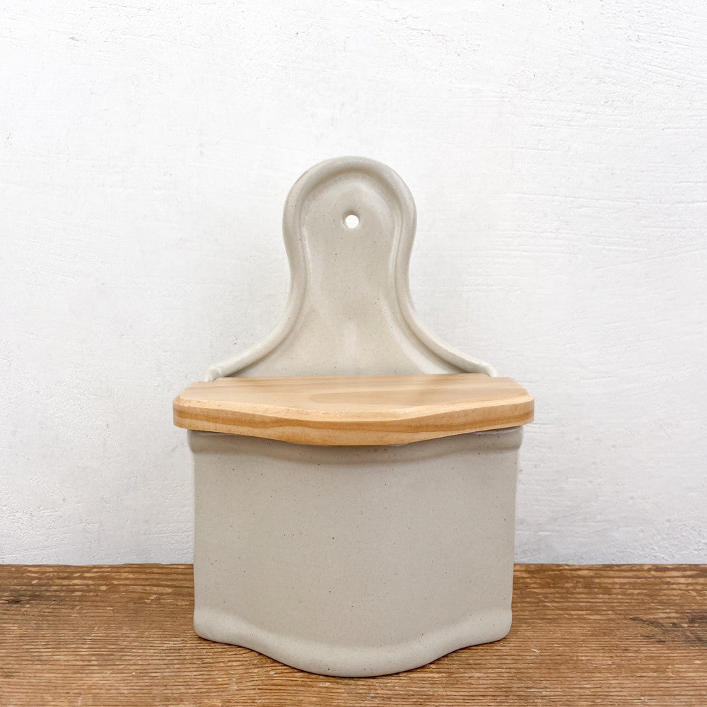 Pot à sel en grès émaillé